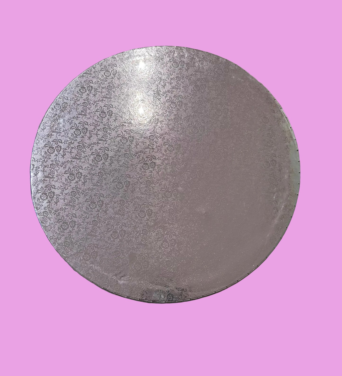 Silver Cake Drum- 14 inch