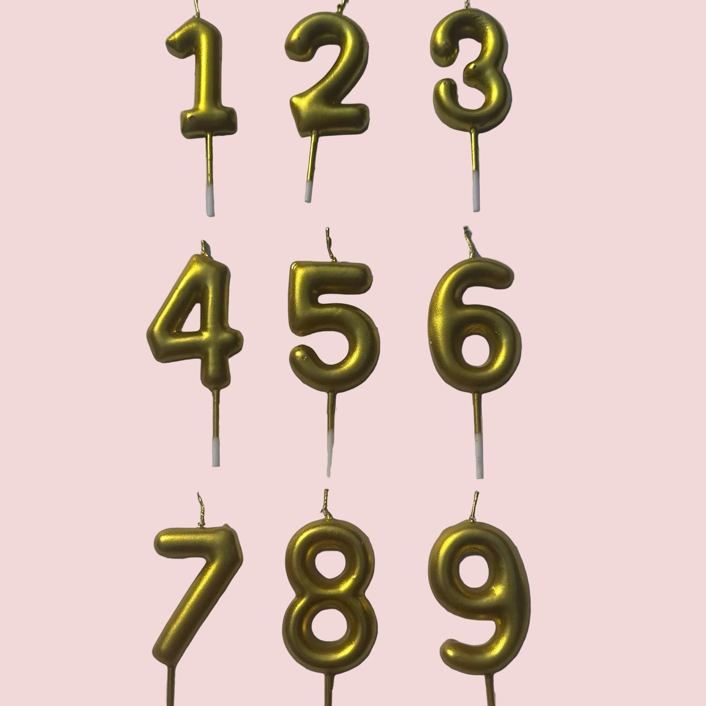 Number Birthday Candle