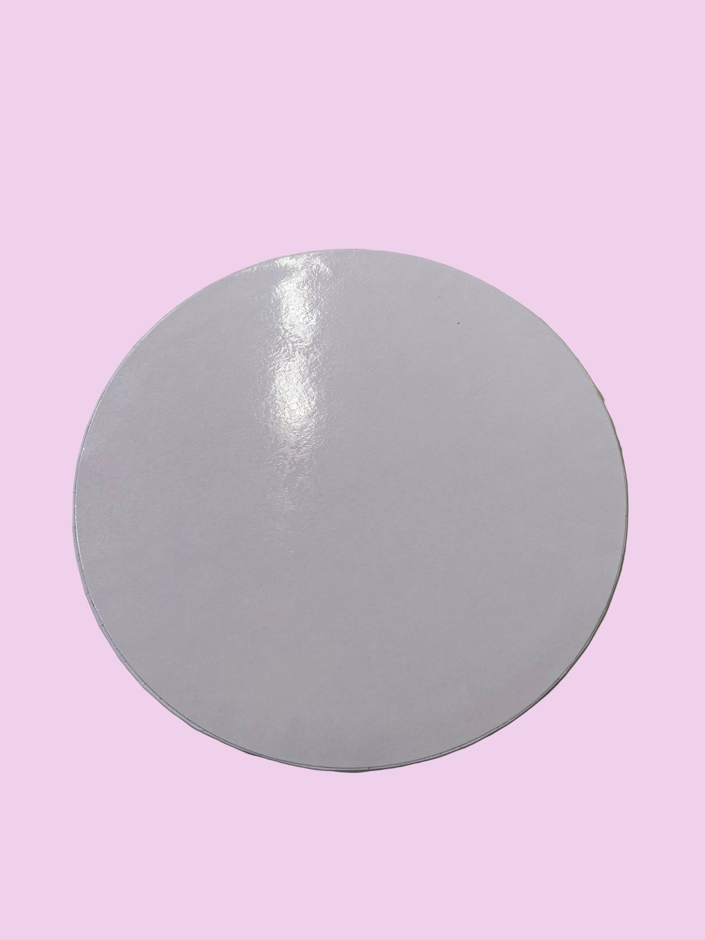 White Cake Drum- 8 inch