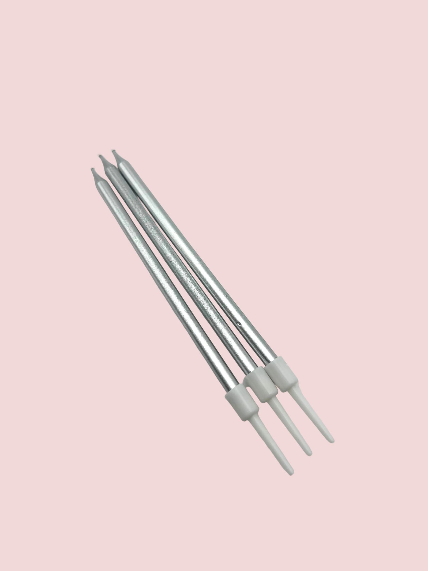 Silver Straight Candles