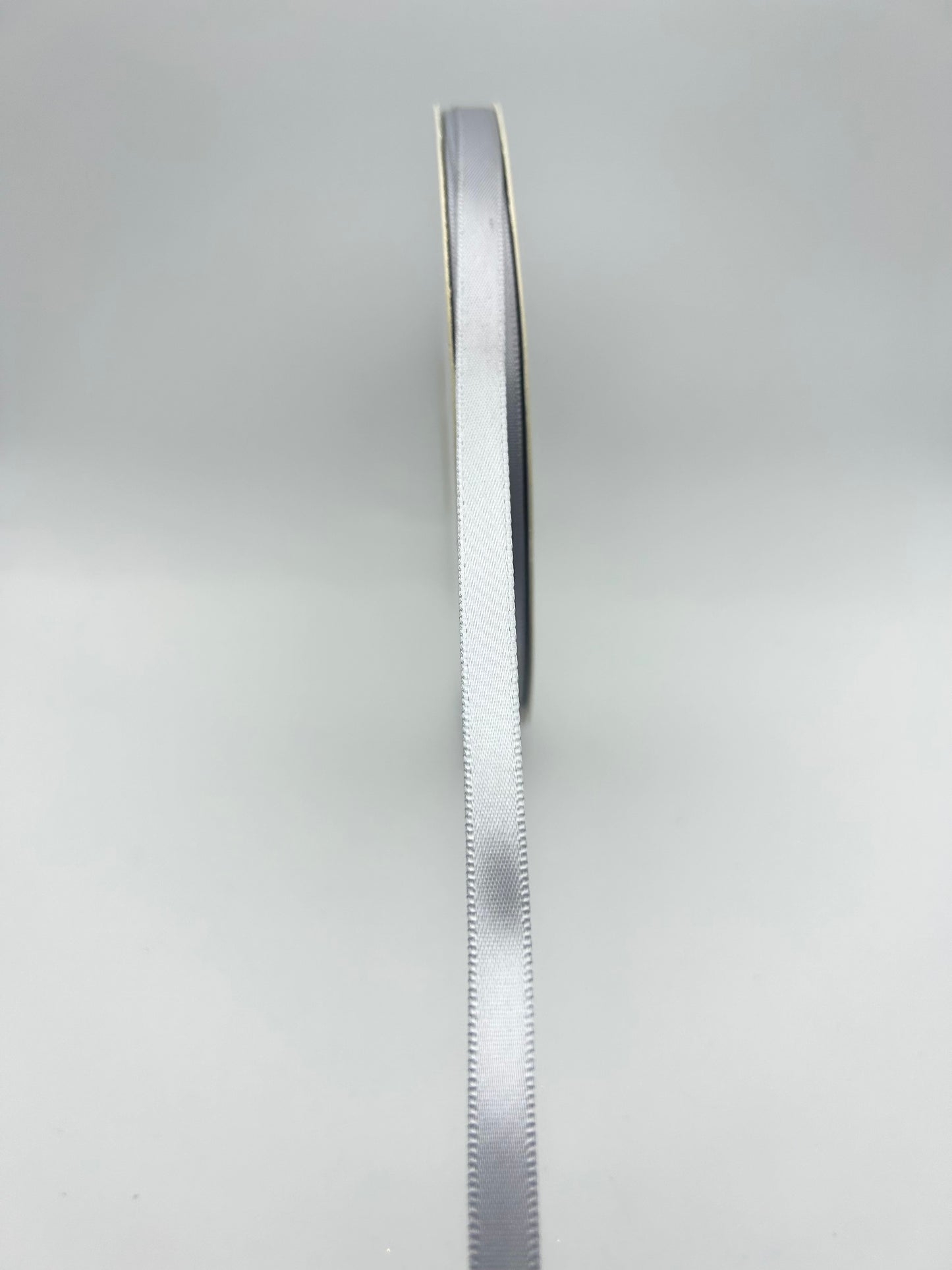 1/4 inch Satin Ribbon- Grey