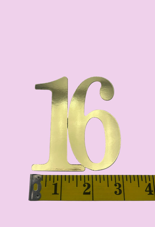16- Gold Mirror Metallic