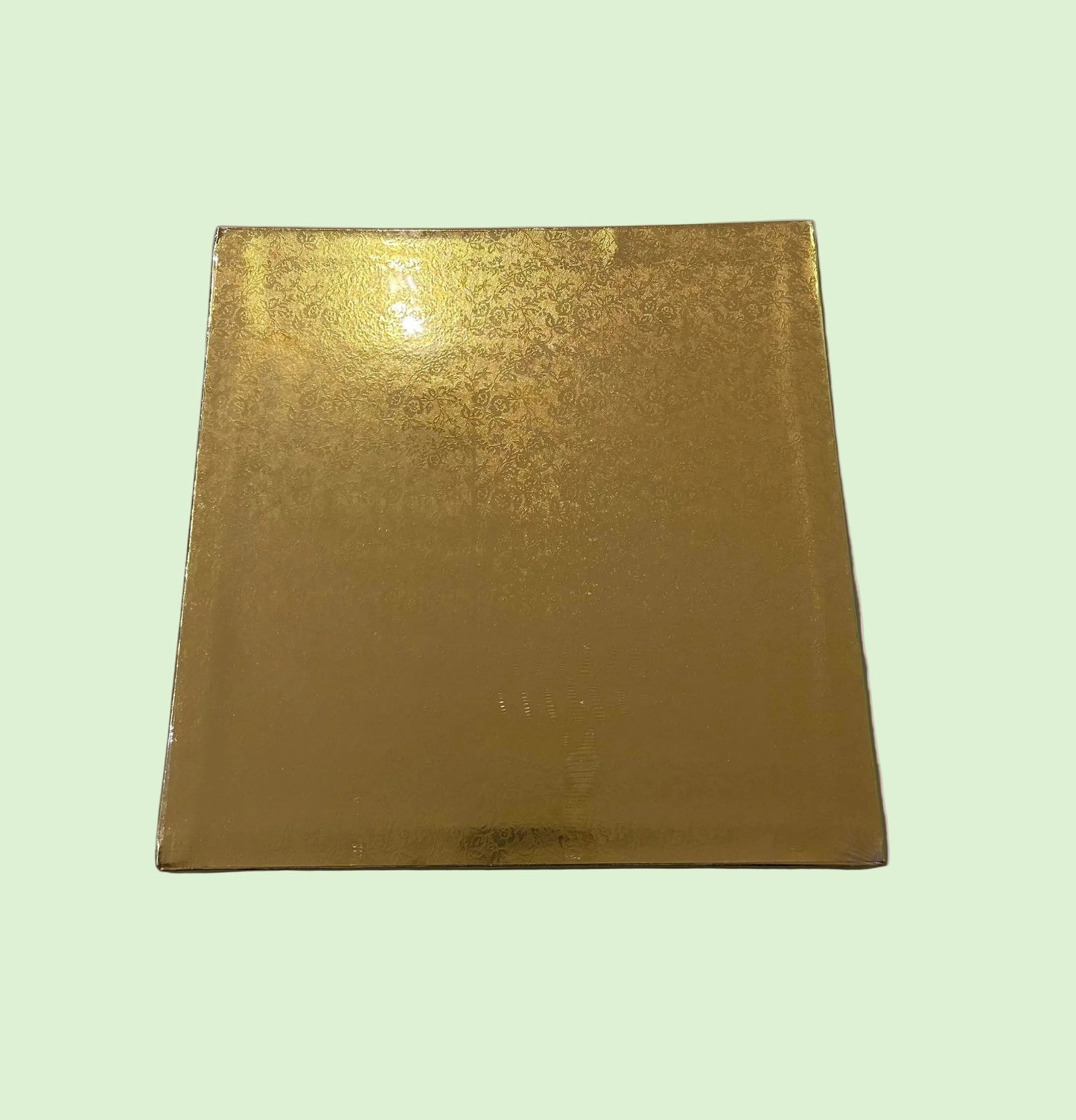 Gold Square Cake Drum- 10 inch