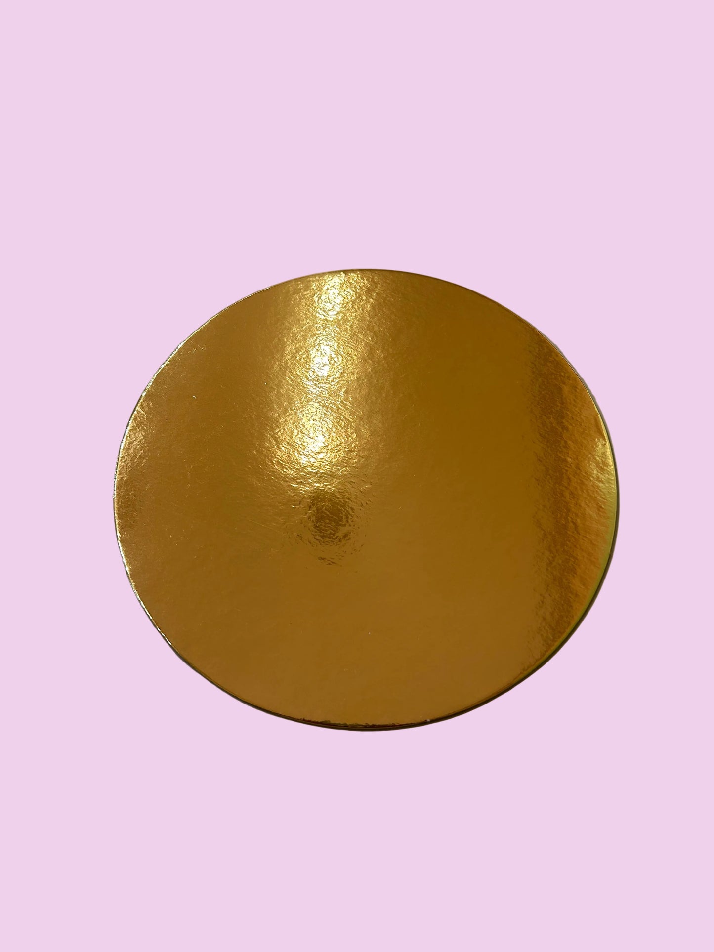 Gold Diecut Round- 8 inch