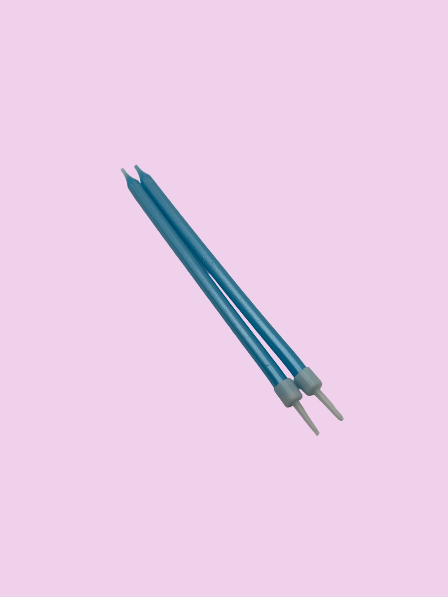 Blue Straight Candles