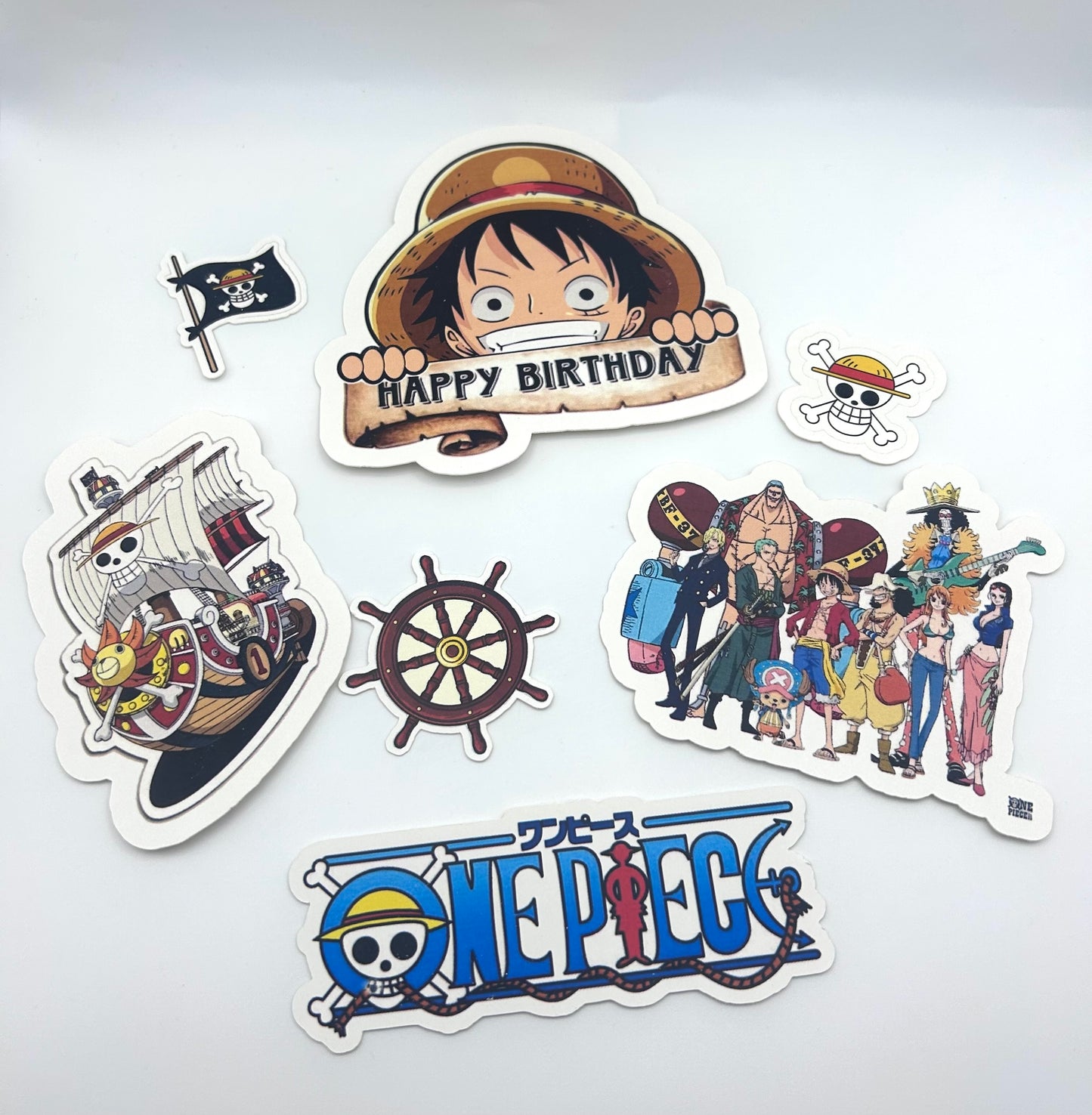 One Piece Cake Toppers