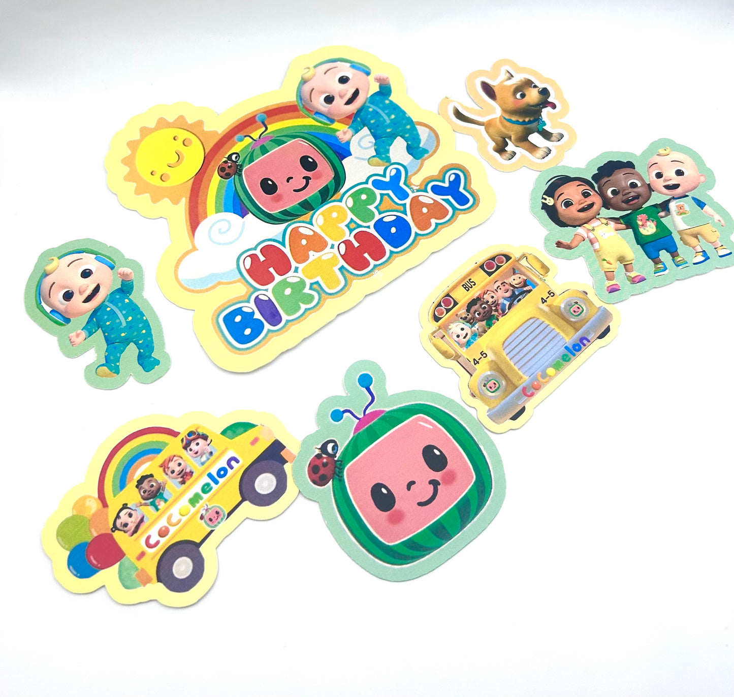 Cocomelon Cake Toppers