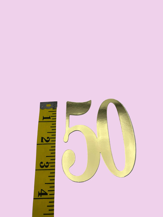 50- Gold Mirror Metallic