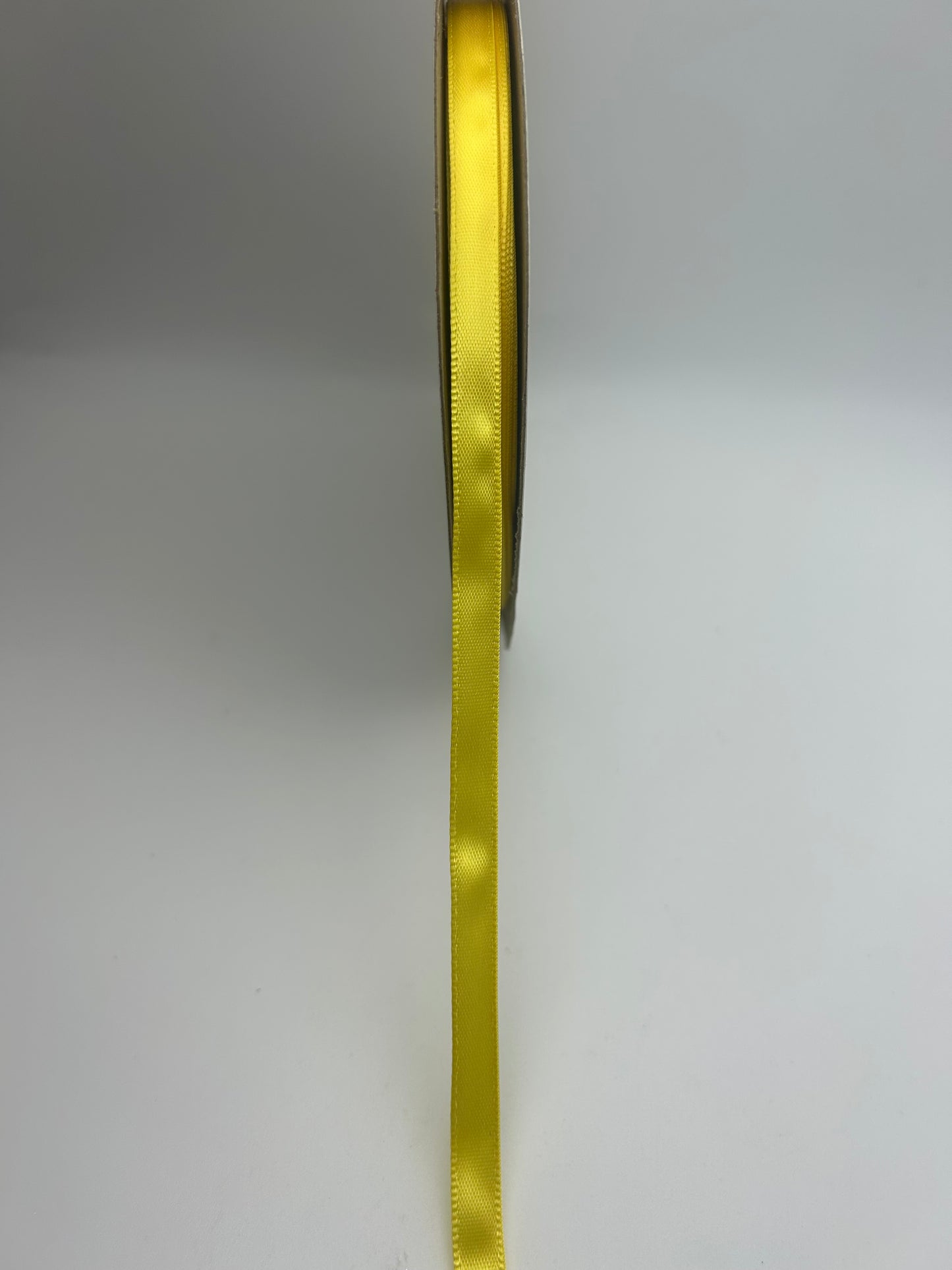 1/4 inch Satin Ribbon- Yellow