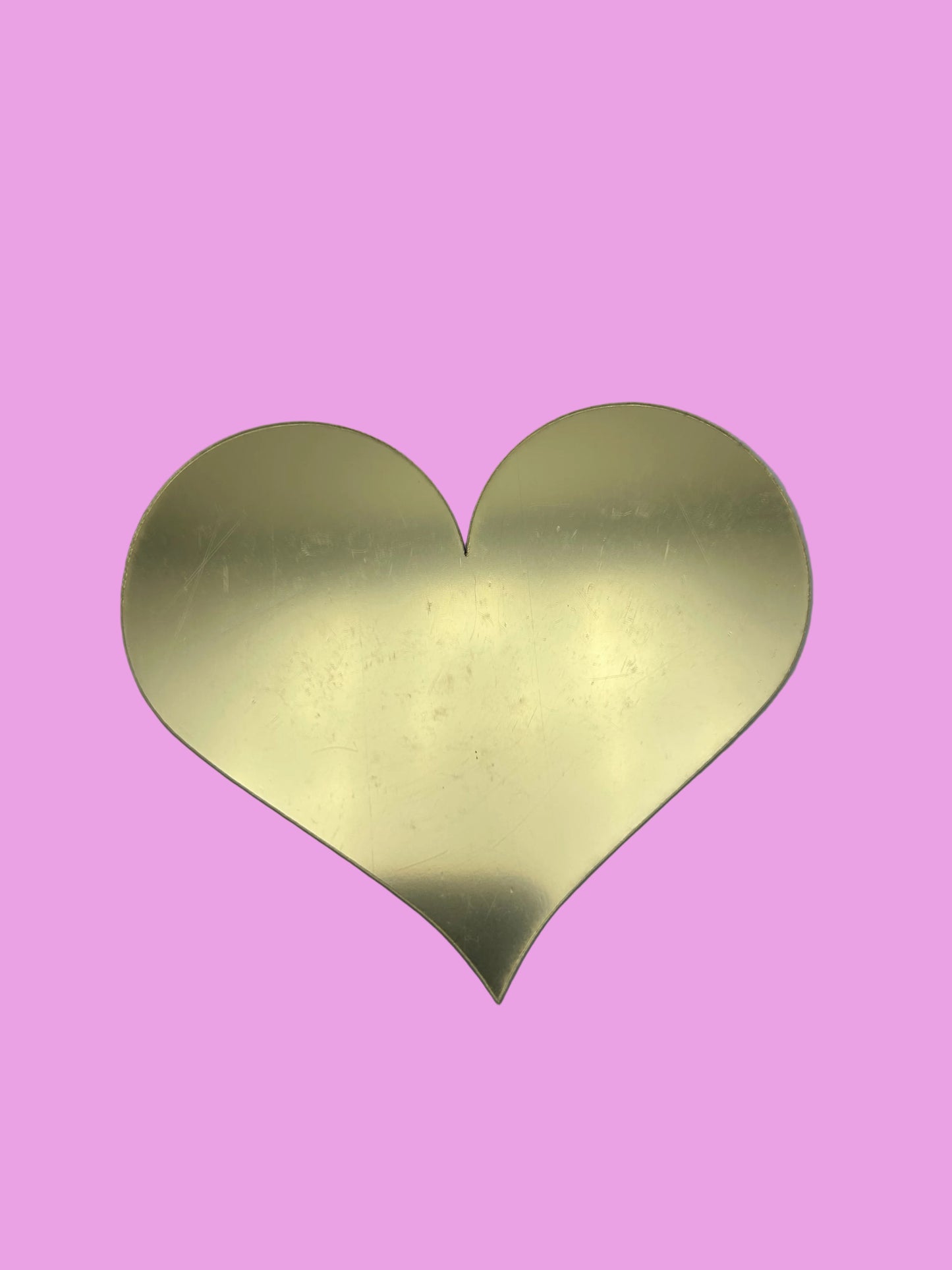 4” Heart coin