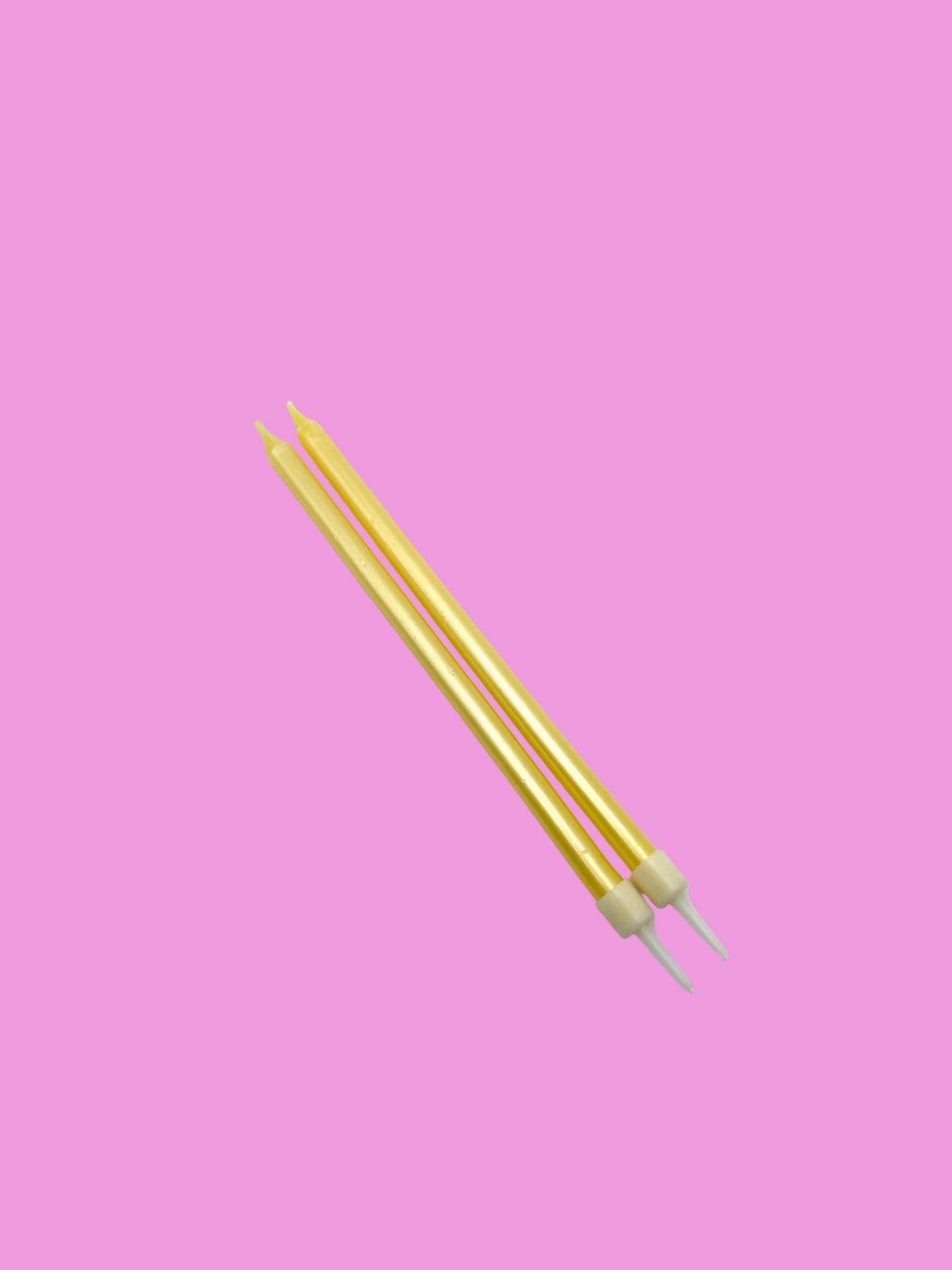 Yellow Straight Candles