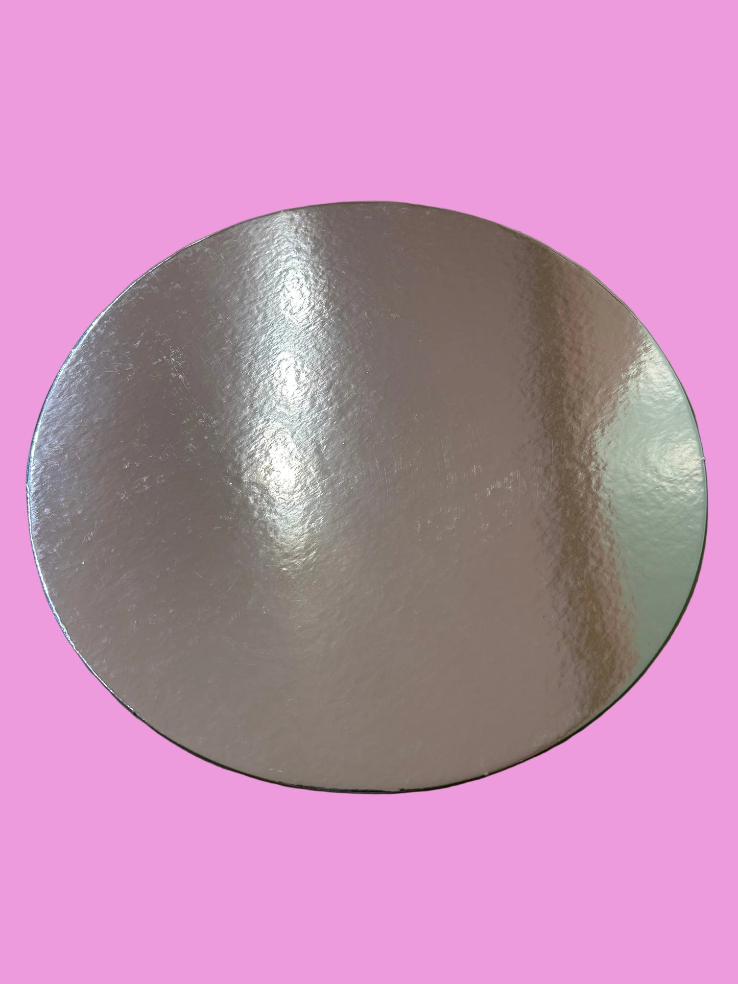 Silver Round Diecut Board- 12 inch