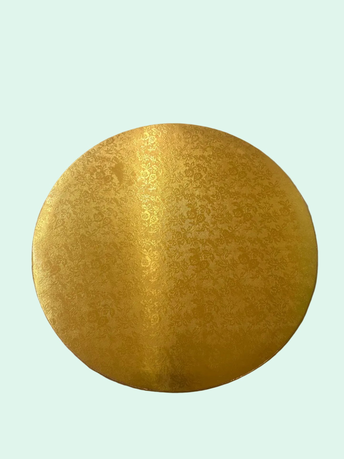 Gold Cake Drum- 10 inch