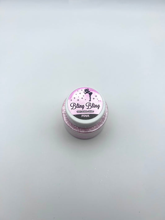 Pink Edible Glitter (Drinks and Desserts)