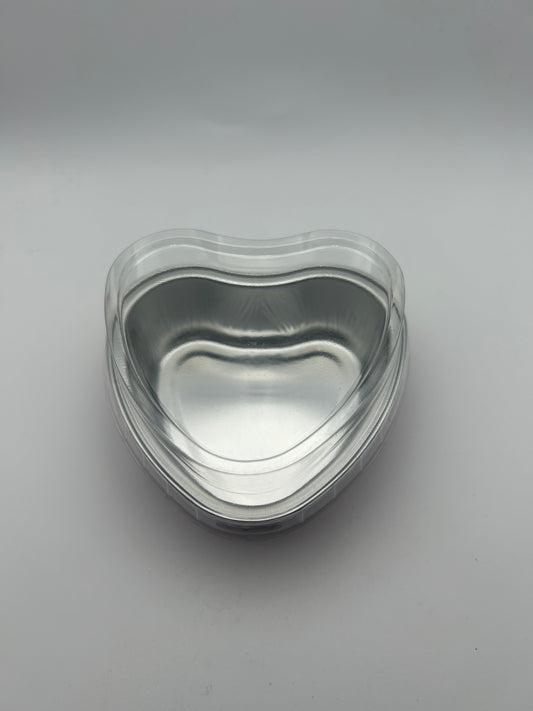 Mini Heart Pan with lids- Red