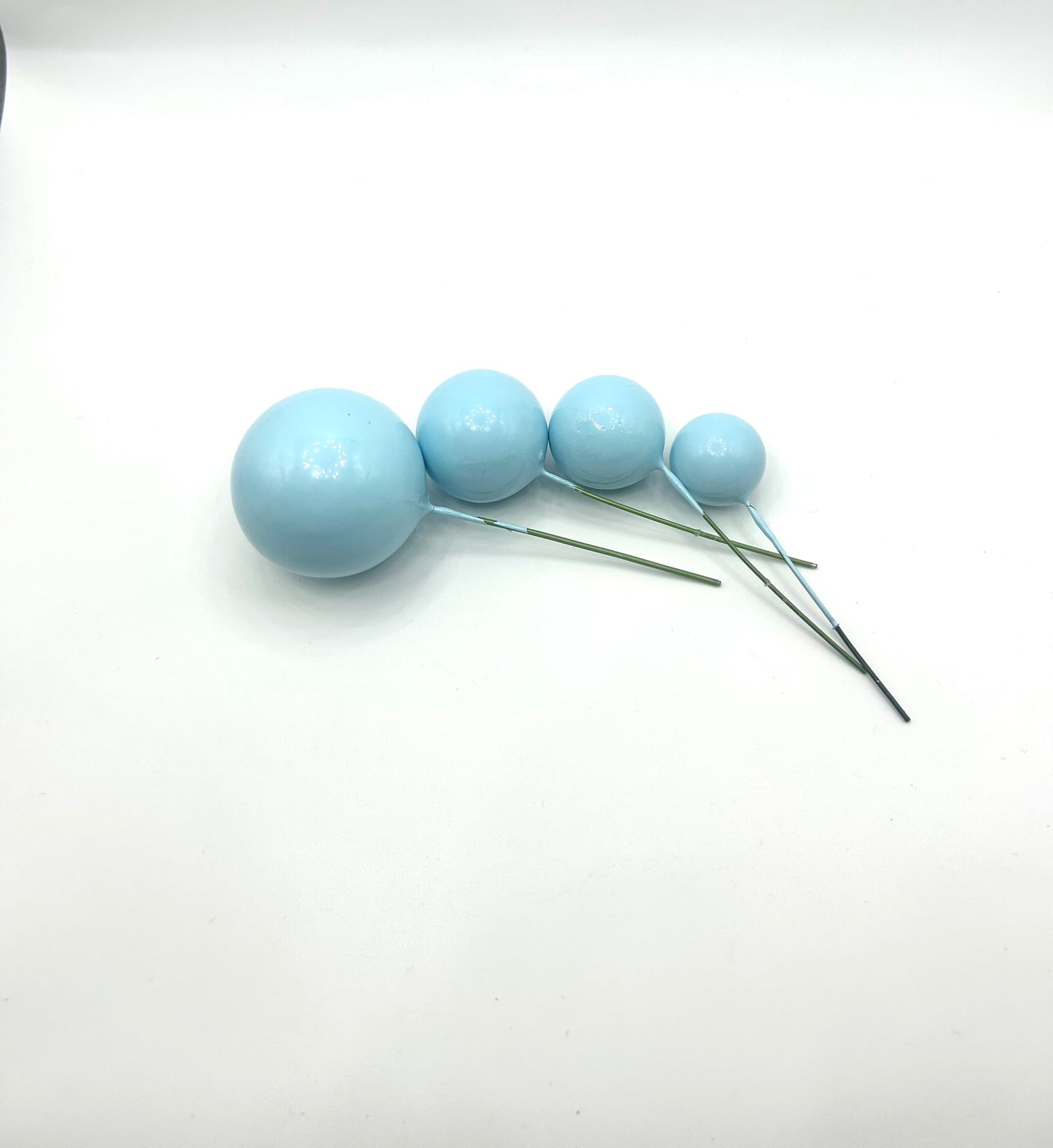 Light Blue Faux Balls