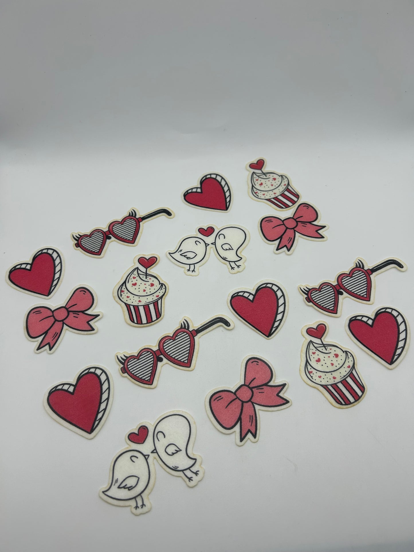 Love birds Edible Wafer Cuts
