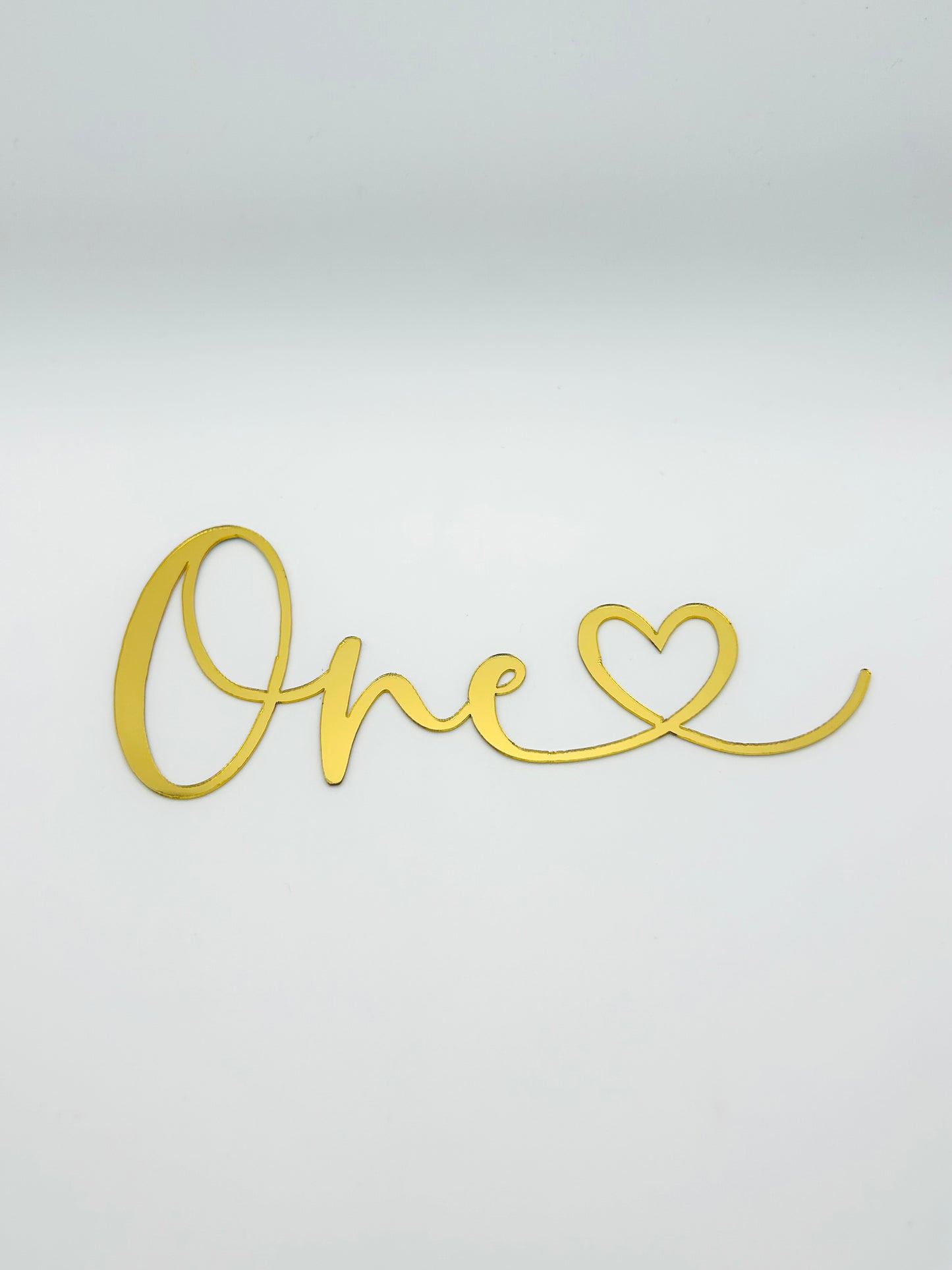 One