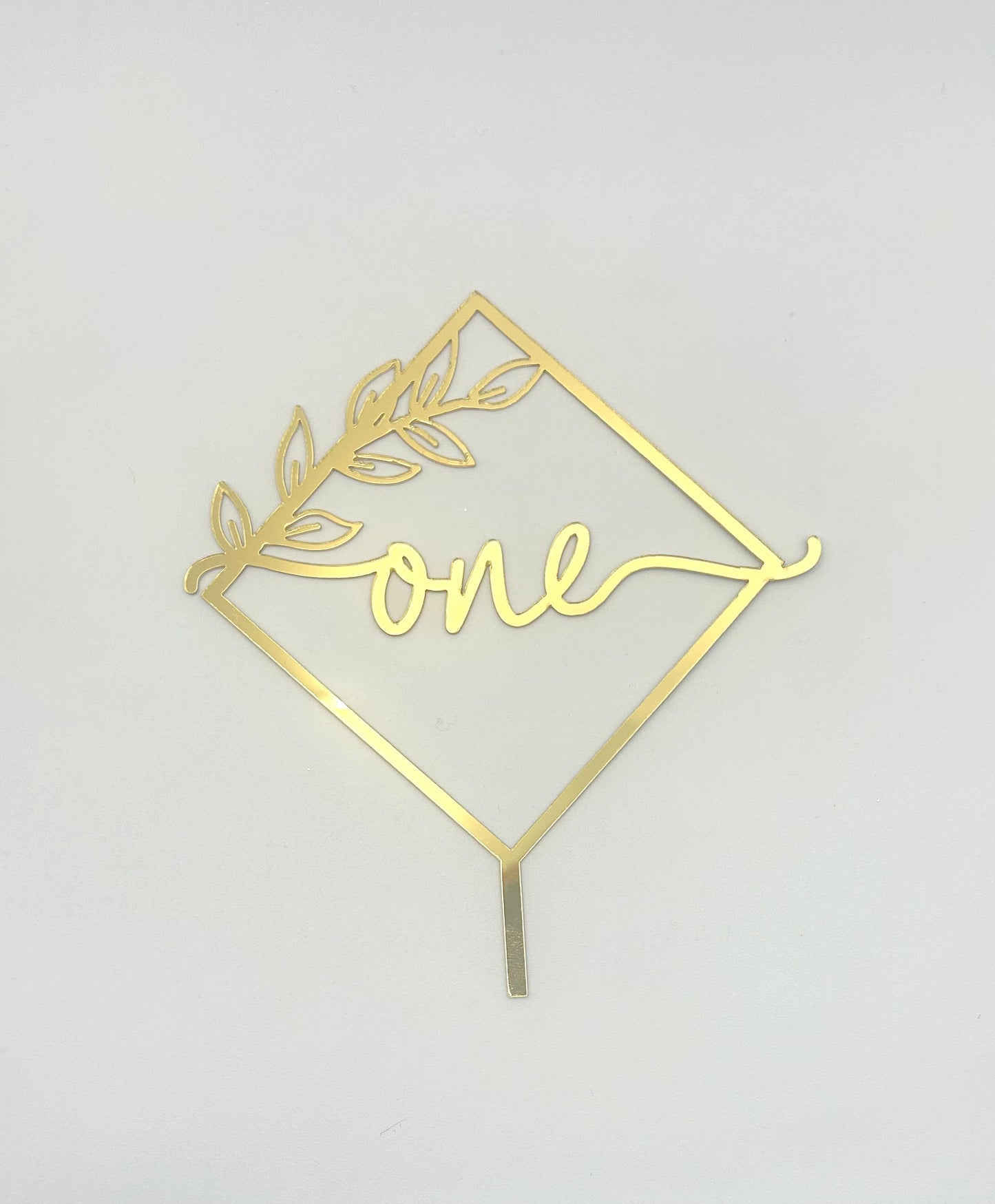 One