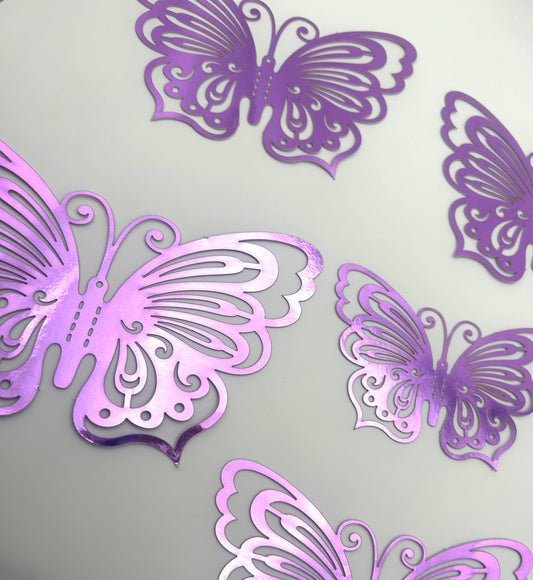 Purple butterflies