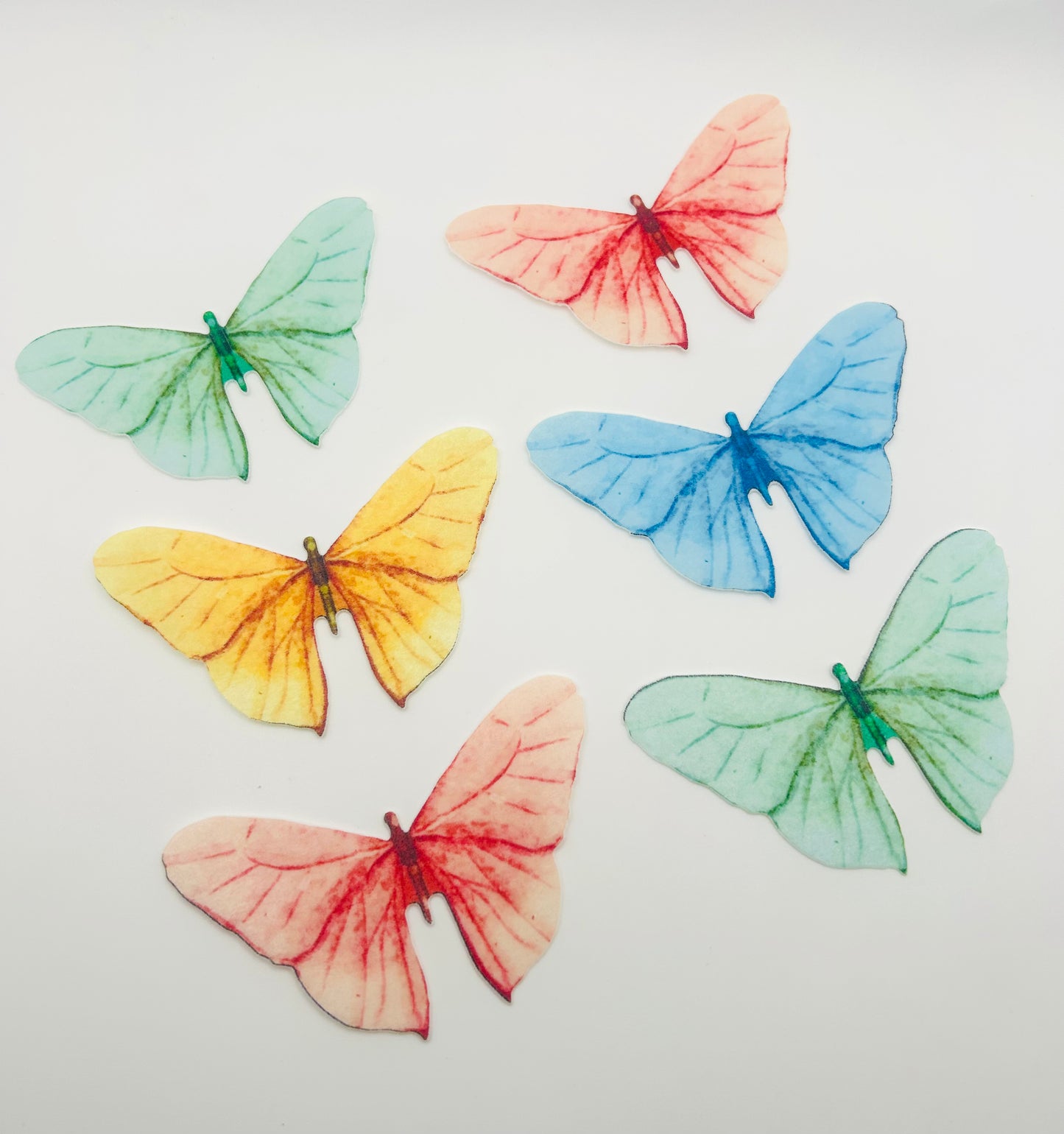 Edible butterflies- Pastel