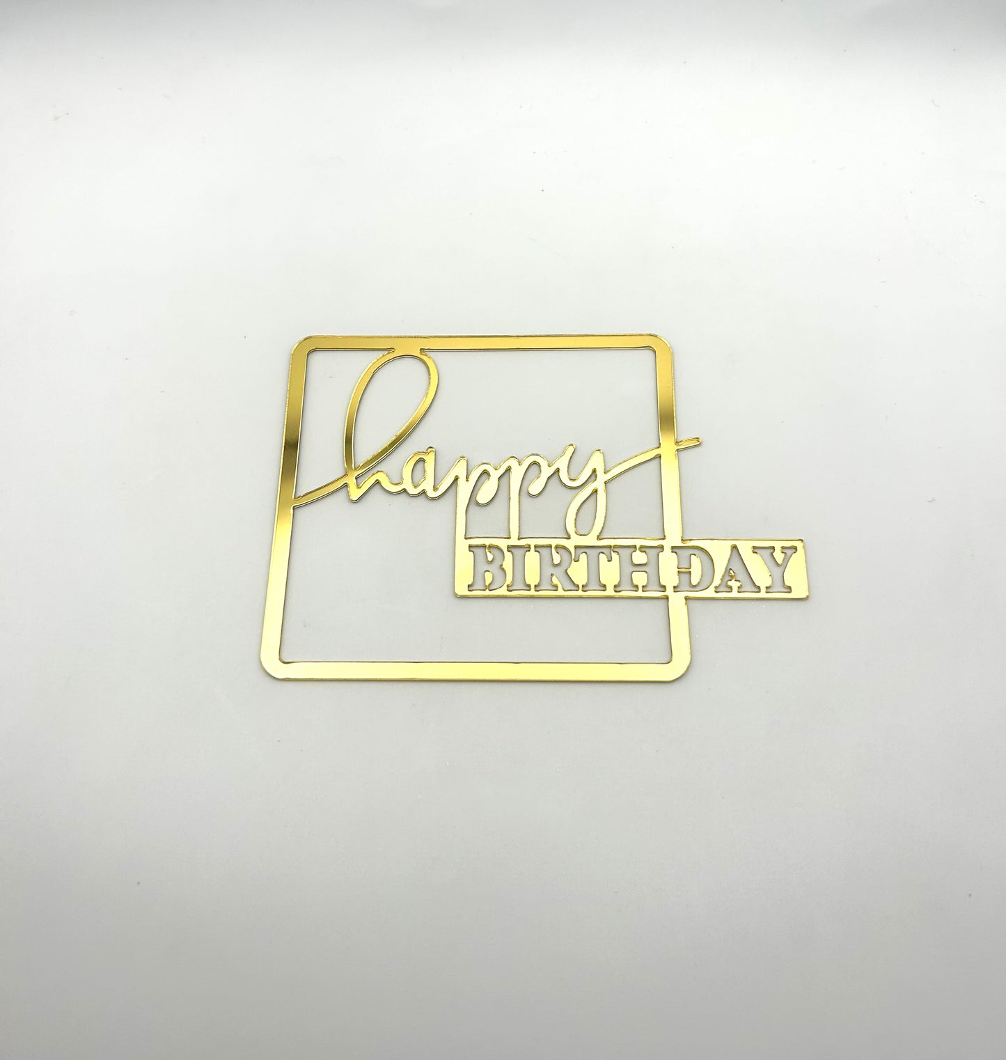 Happy Birthday- Square