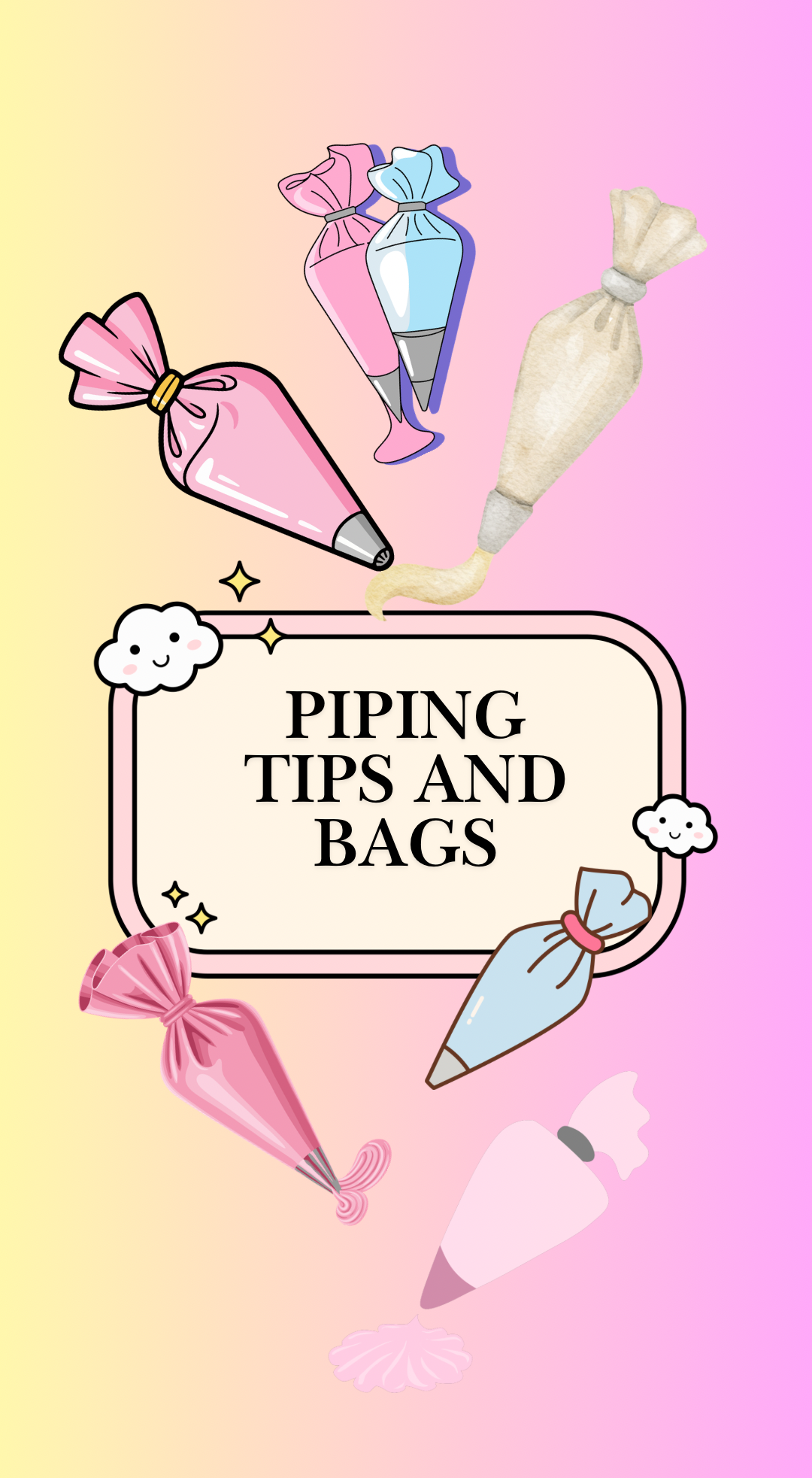 Piping tip and Icing bags