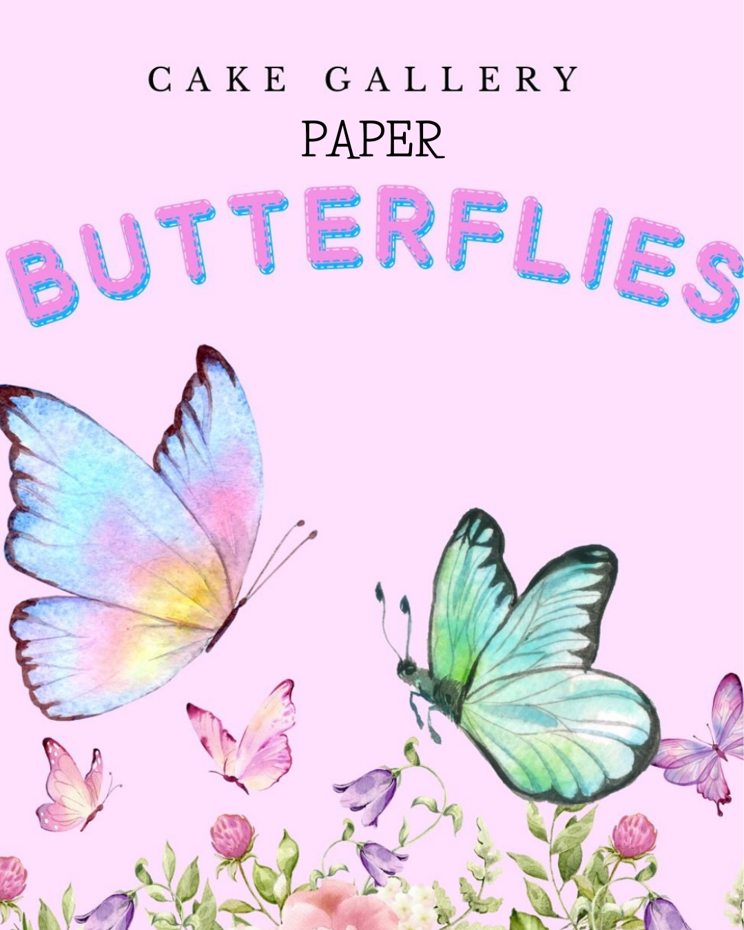Paper butterflies