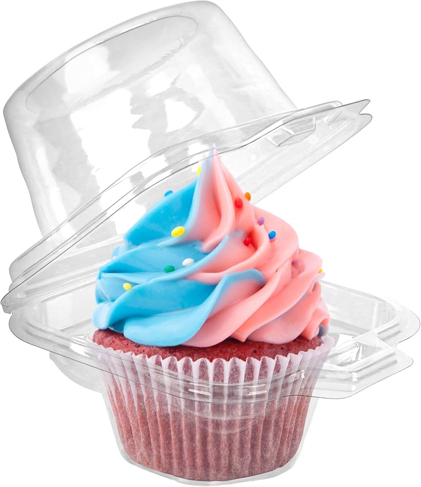 Single Clear Cupcake holder
