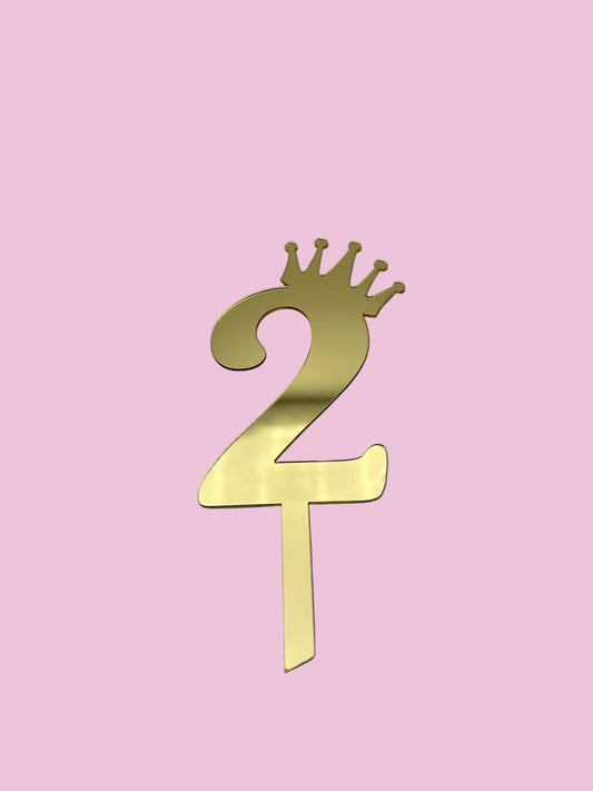 2- Acrylic Number (with crown)