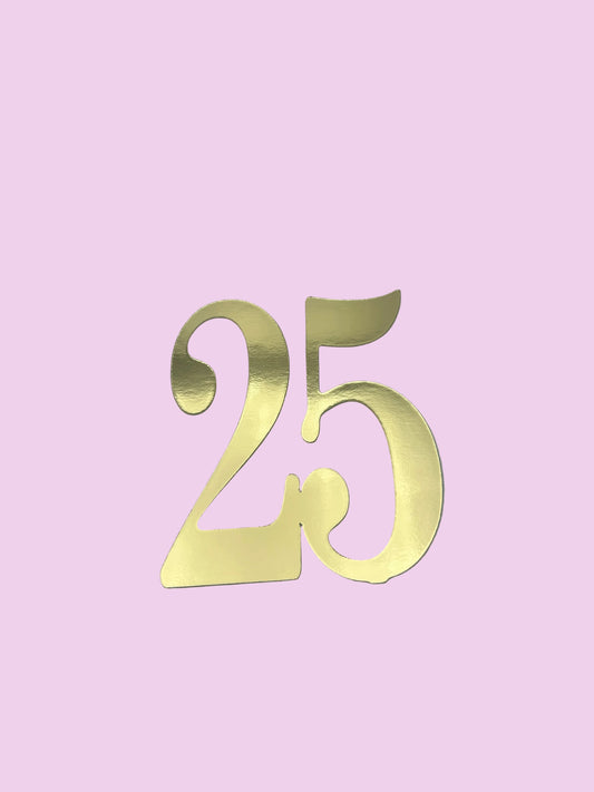 25- Gold Mirror Metallic