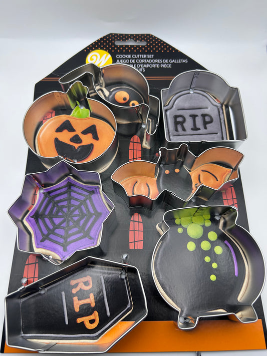 Mixed Halloween Cookie Cutters- 7pcs
