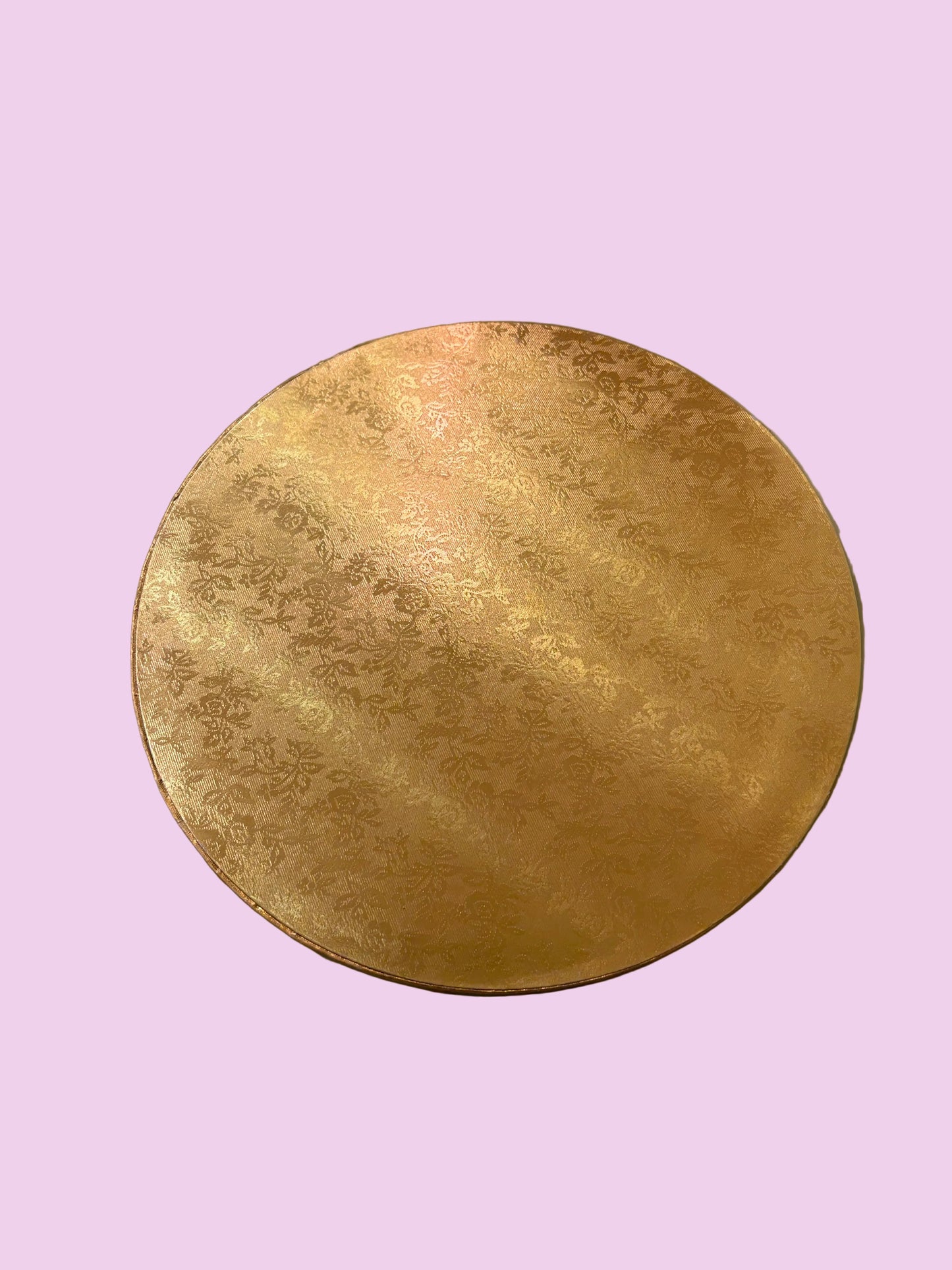 Gold Cake Drum- 8 inch