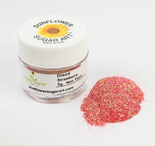 Sunflower Edible Glitter- Strawberry