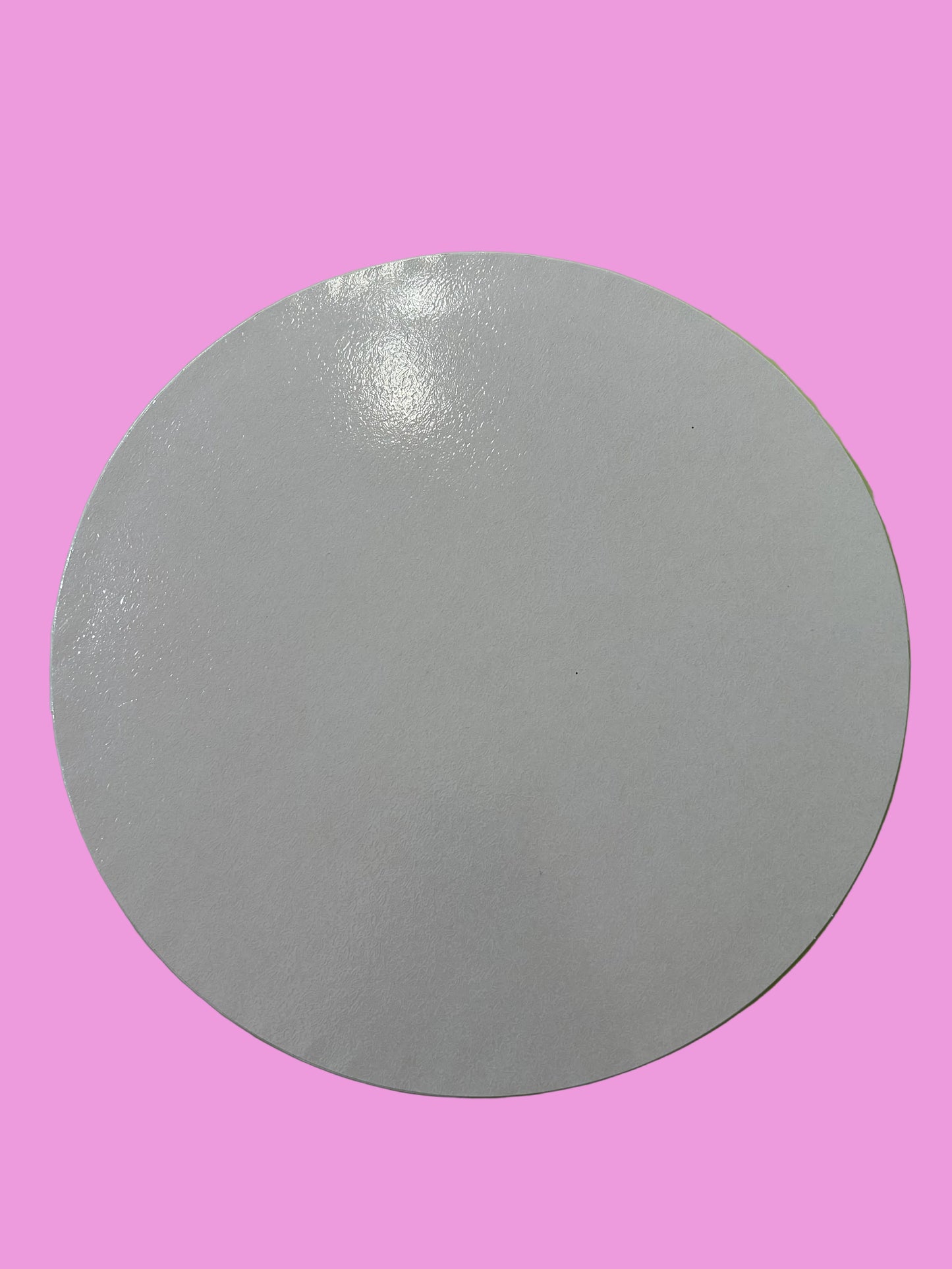 White Cake Drum- 12 inch