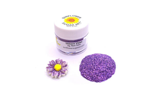 Sunflower Edible Glitter- Unicorn Violet