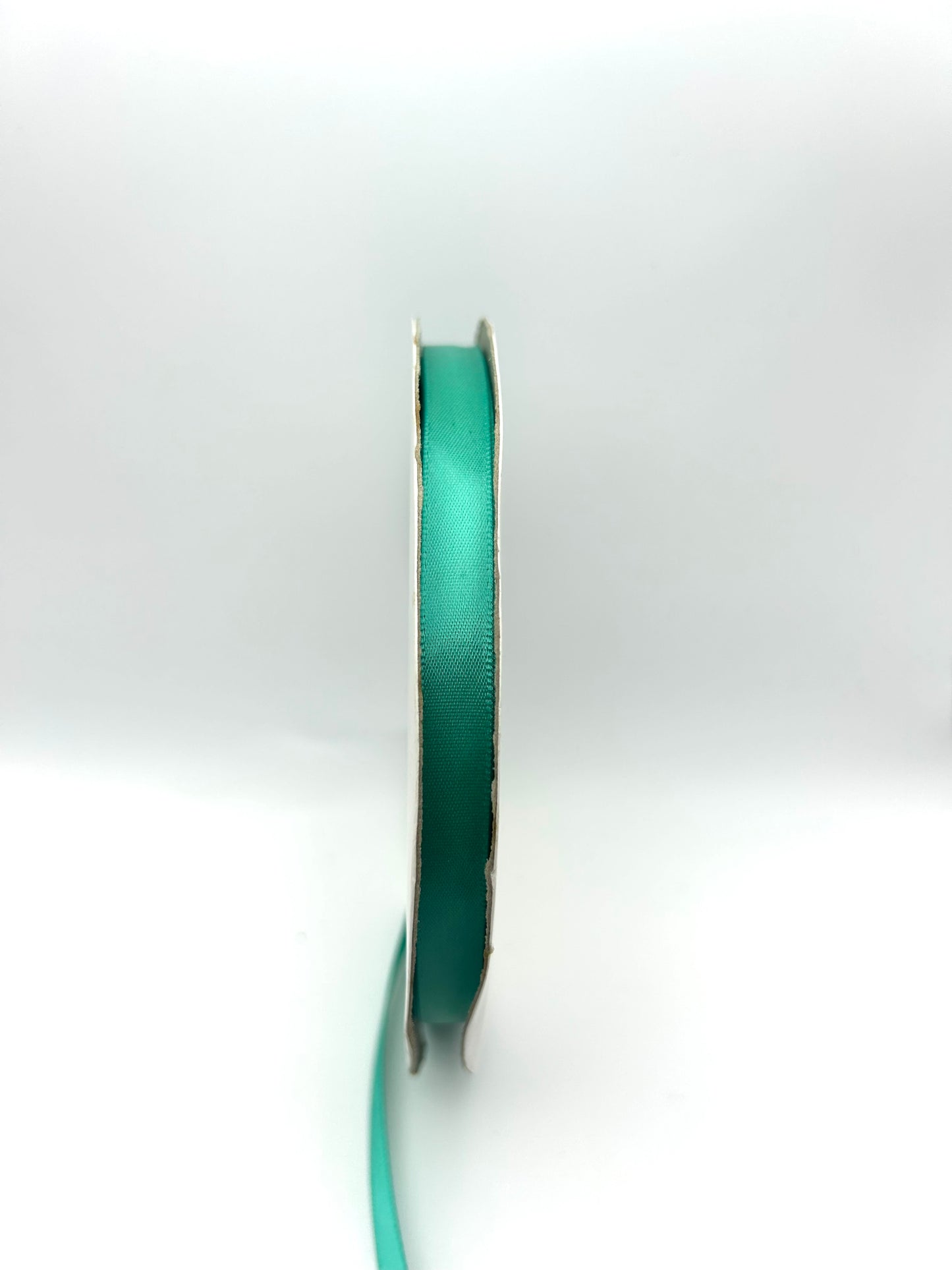 3/8 inch Satin Ribbon- Aqua