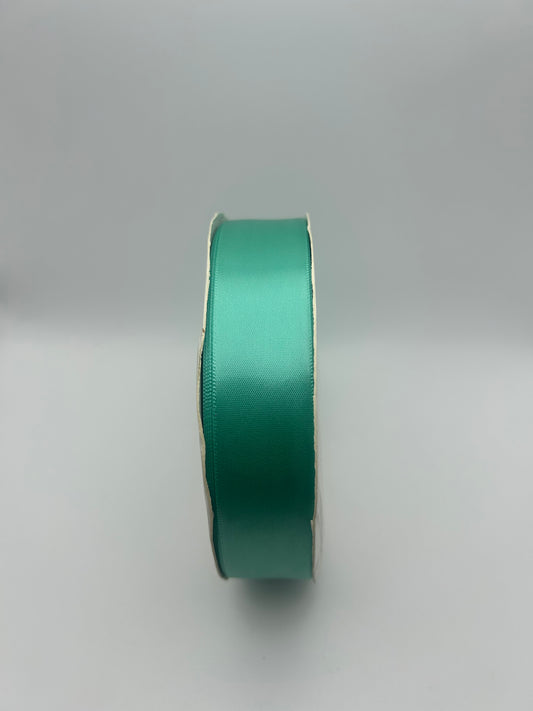 1 inch Satin Ribbon- Teal