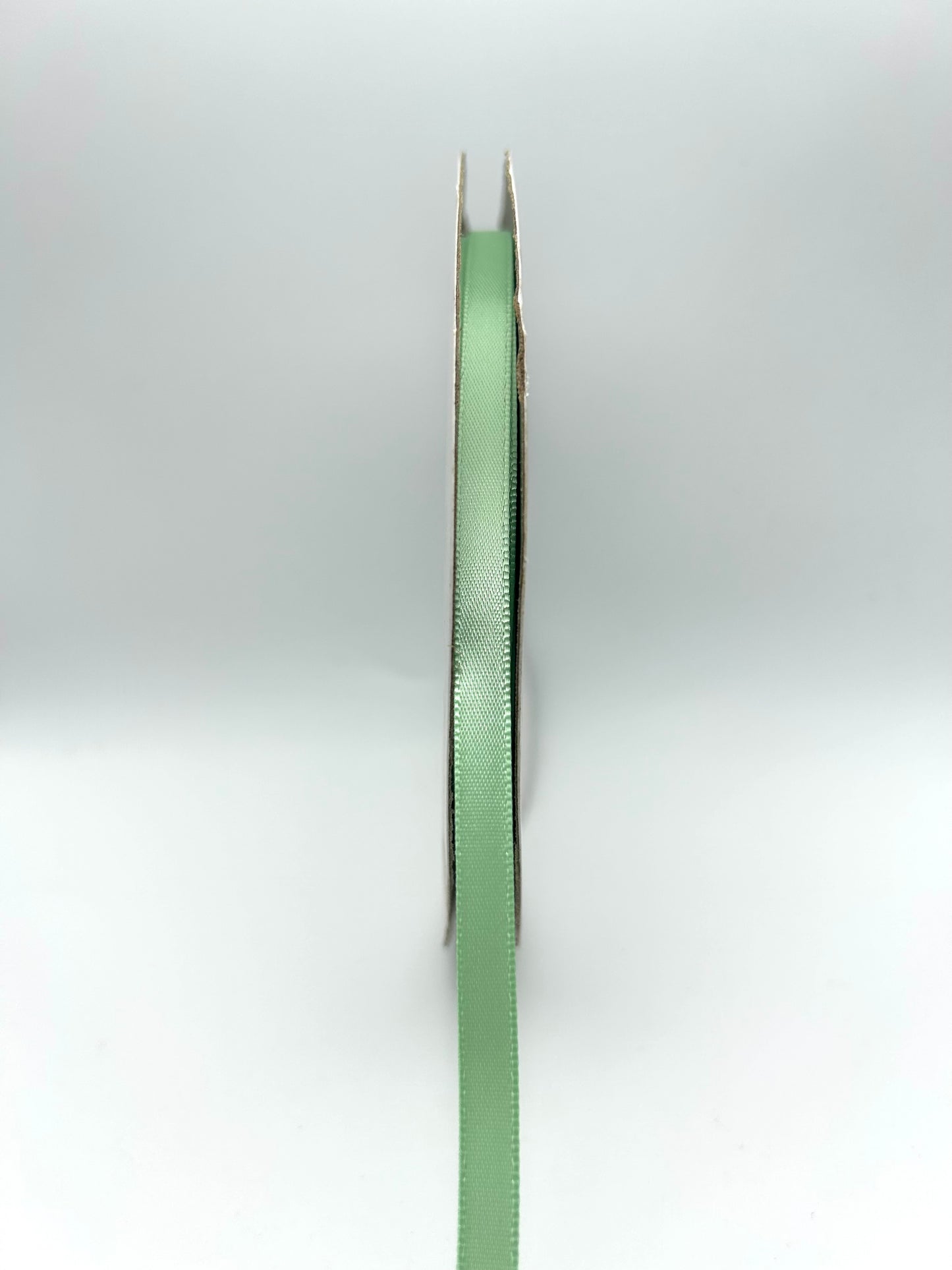 1/4 inch Satin Ribbon- Mint Green