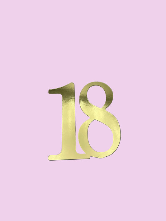 18- Gold Mirror Metallic