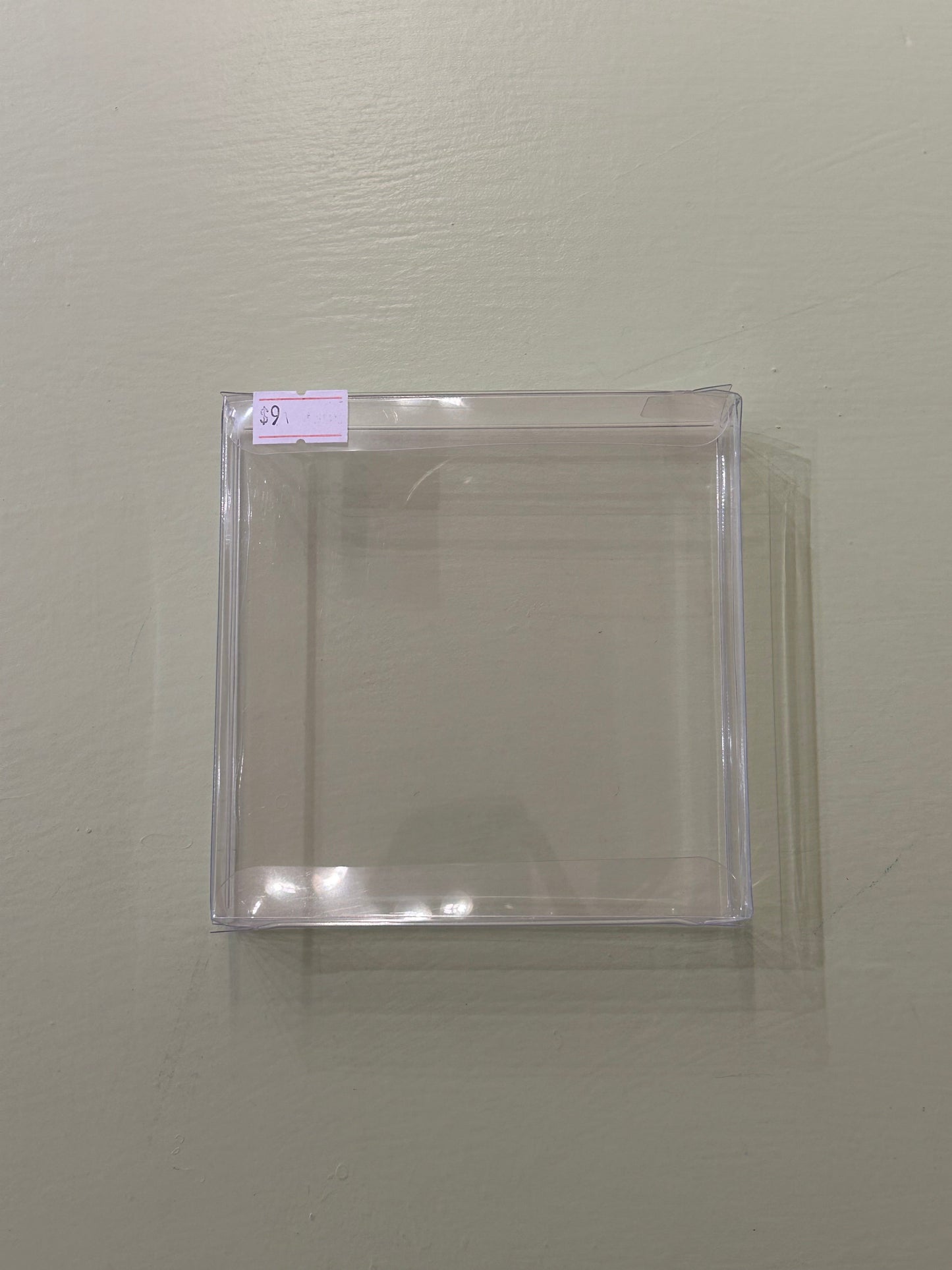 Clear Cookie box- 4.5” x4.5”x1”