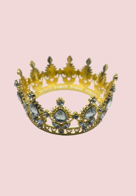 3.5” Diamond Gem Studded Crown