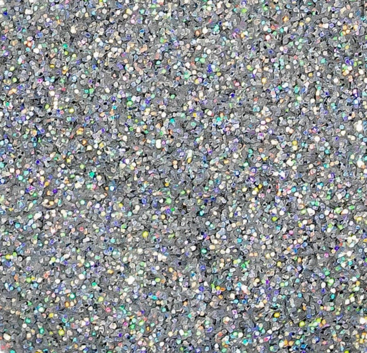Sunflower Edible Glitter- Silver Hologram