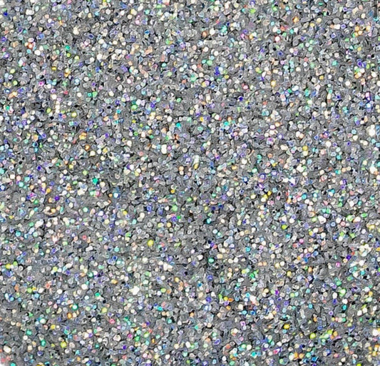 Sunflower Edible Glitter- Silver Hologram