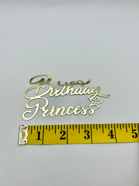 Birthday Princess- Gold