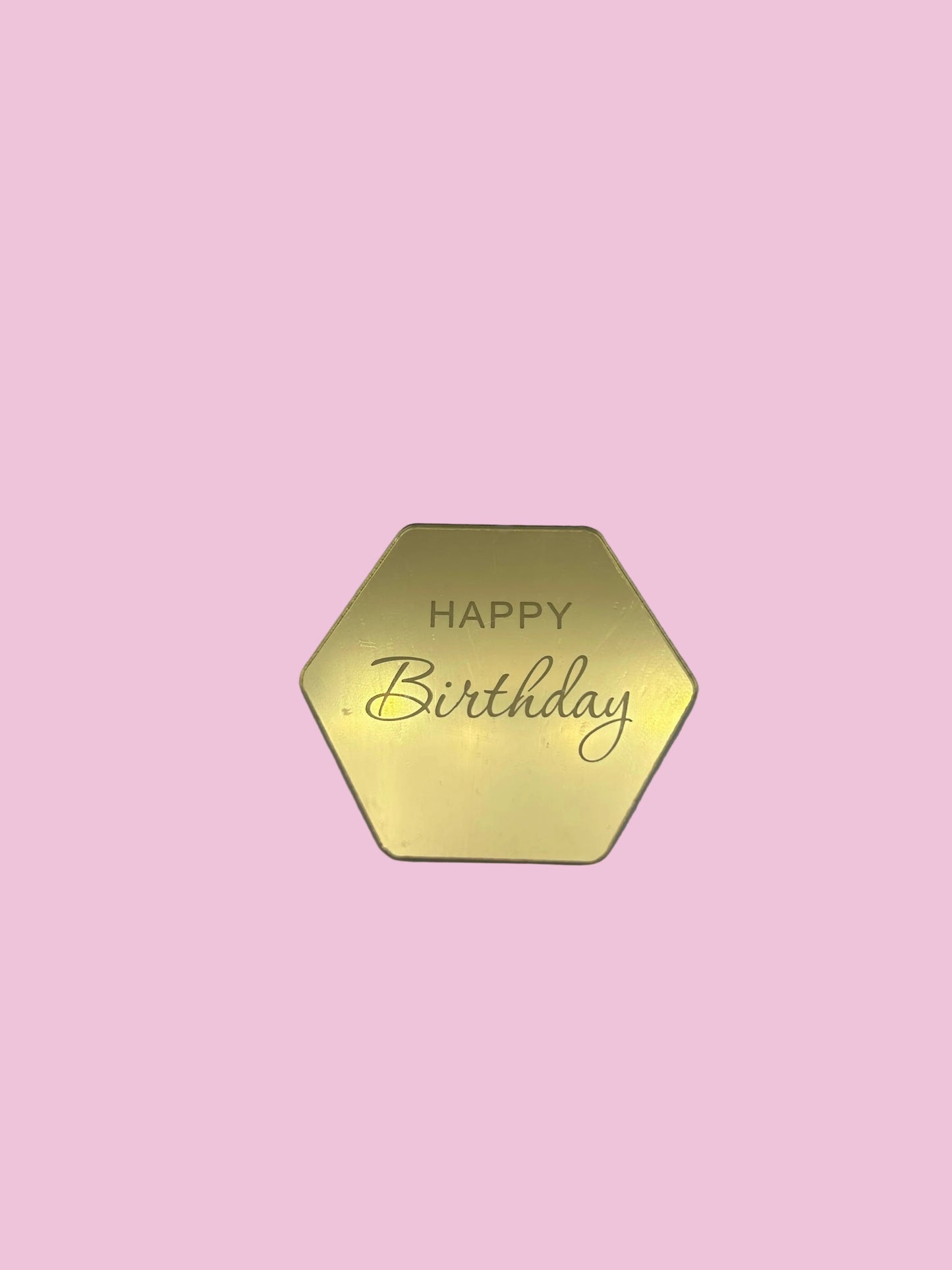 Happy birthday Hexagon coin- 2
