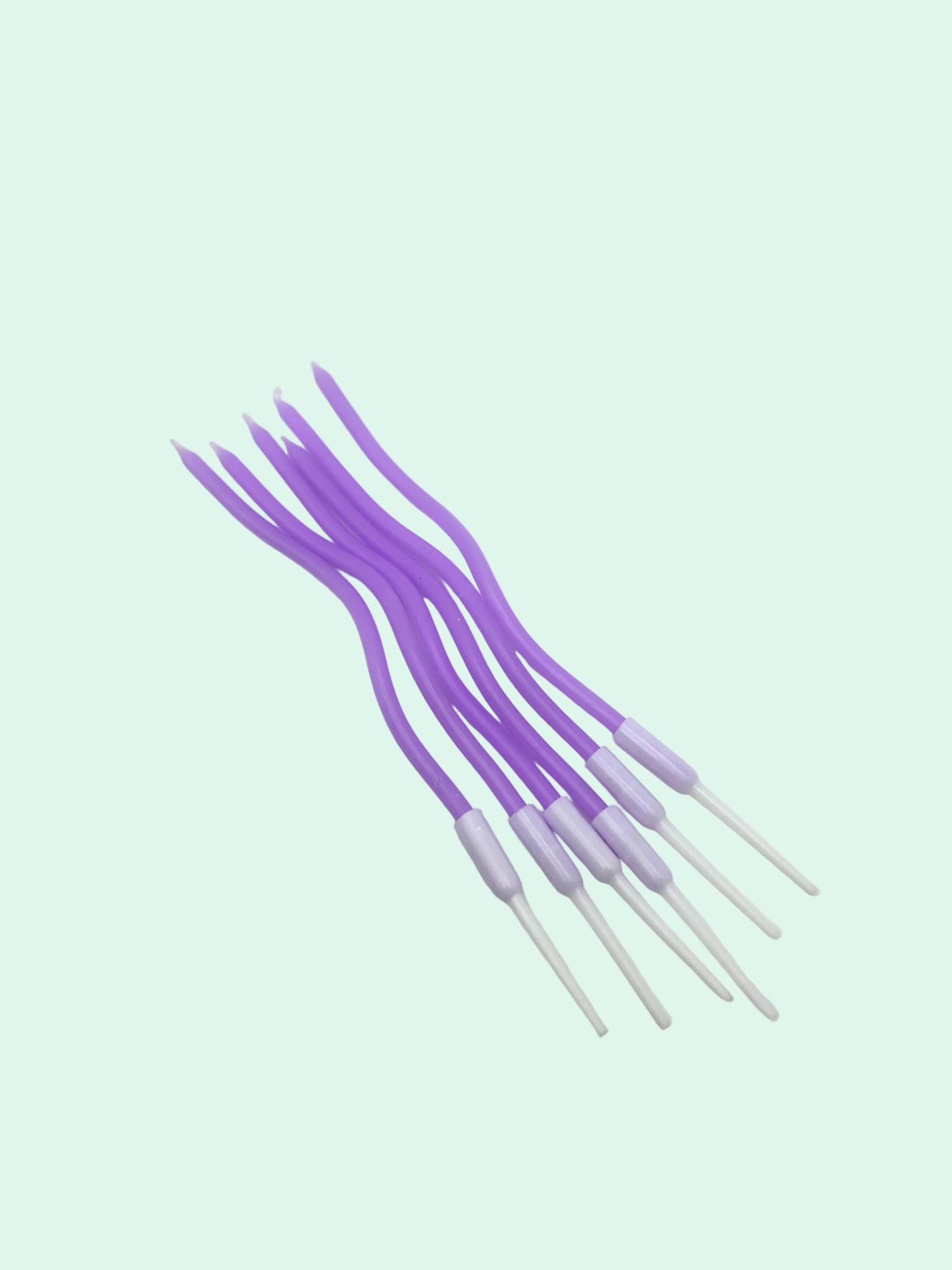 Purple Swirly Candles