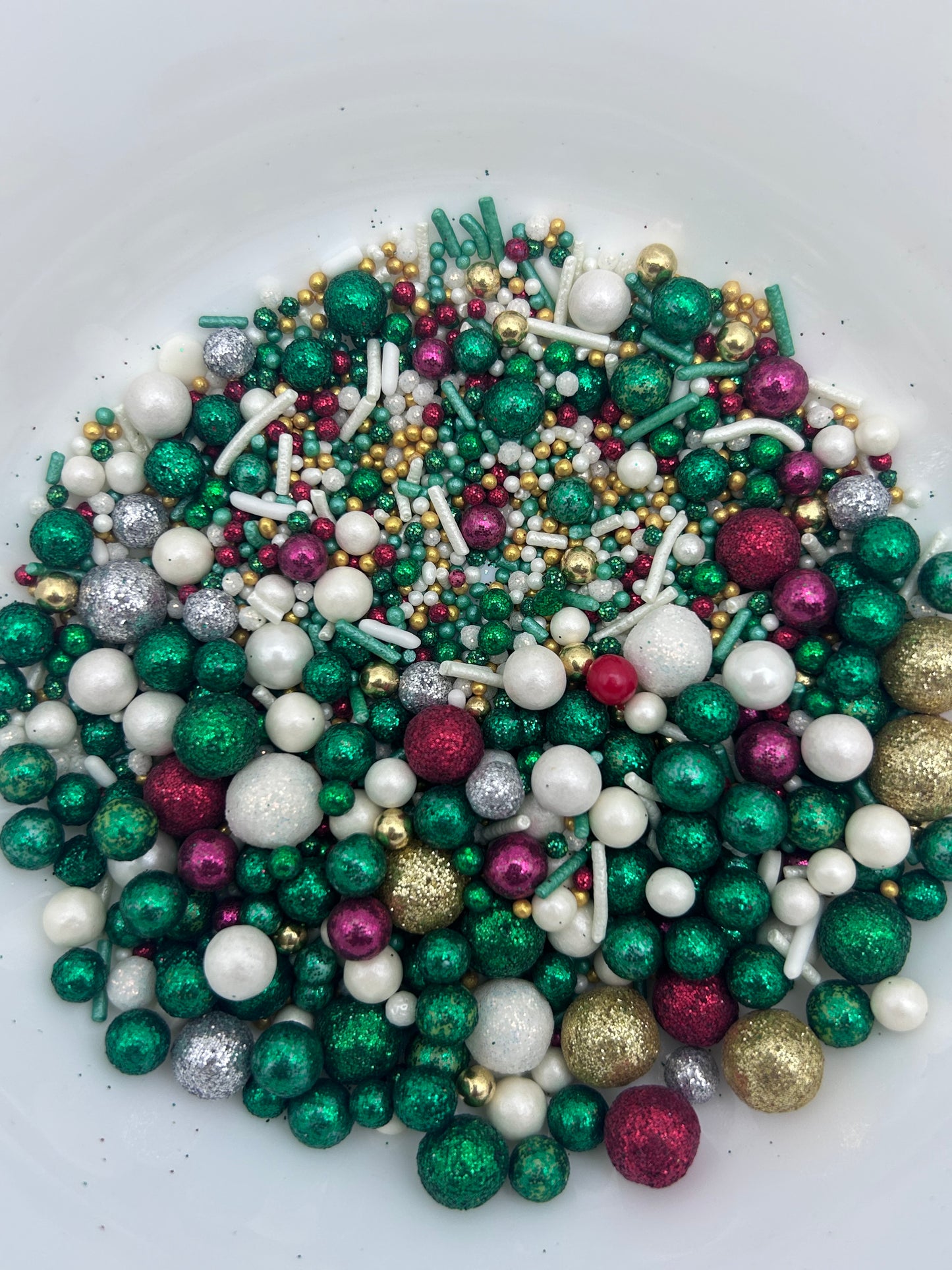 Glitter Vintage Christmas Sprinkle Mix