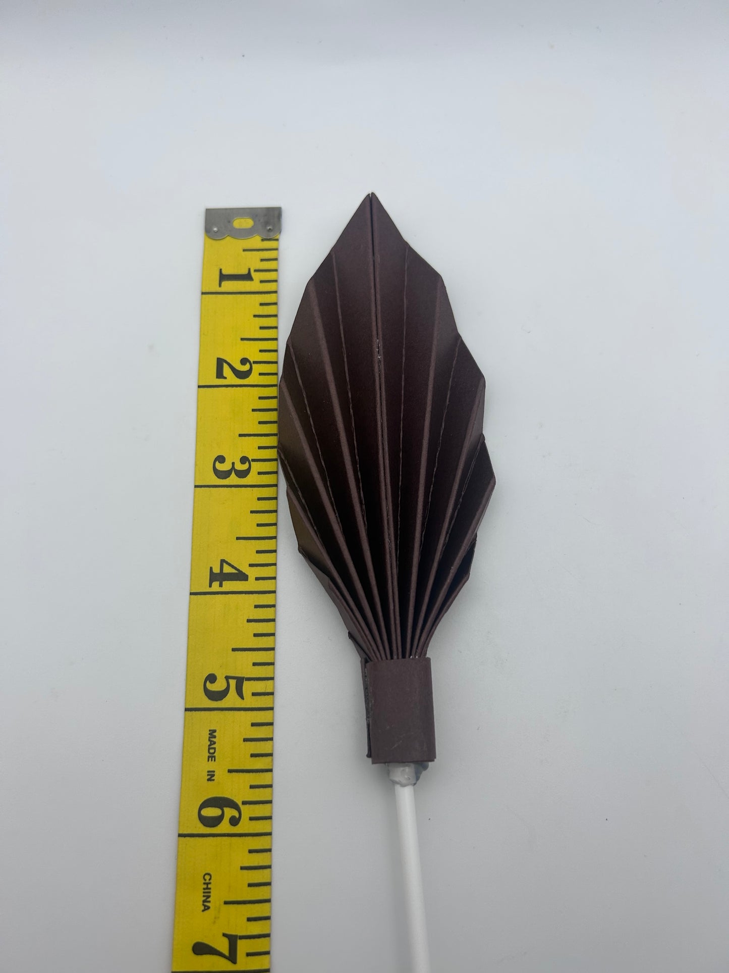Small Brown Fan- 4 1/2”