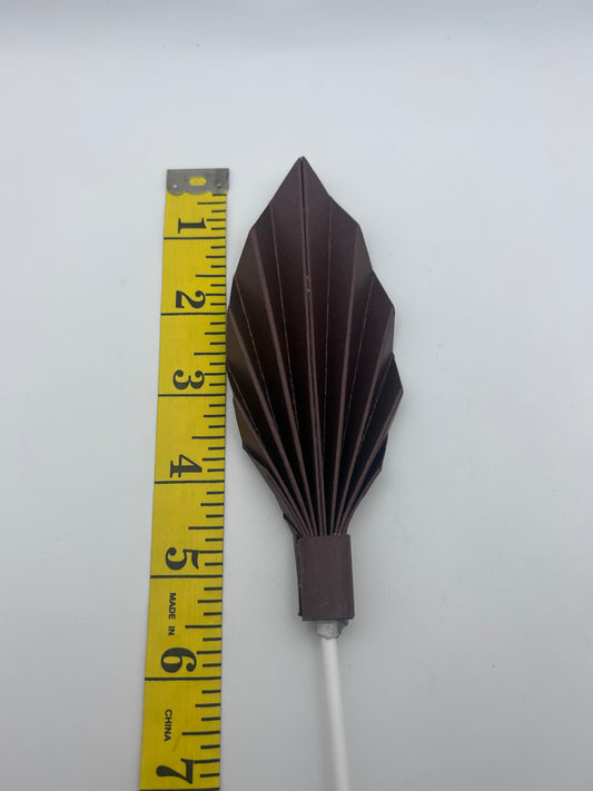 Small Brown Fan- 4 1/2”